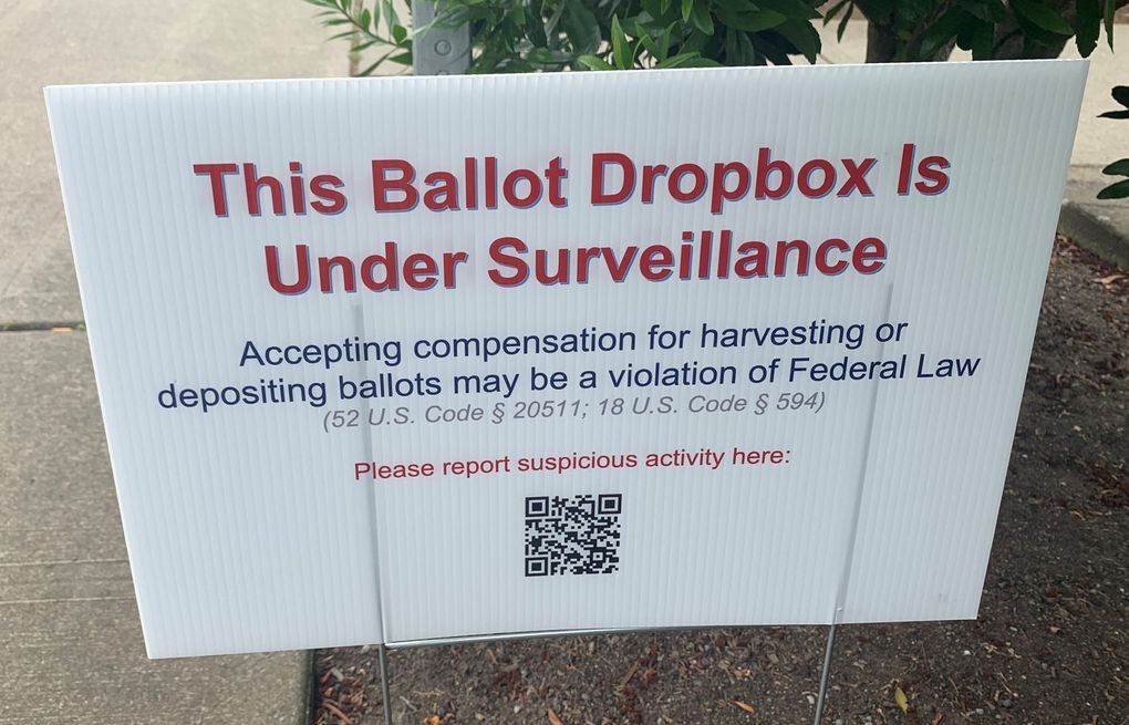 Republican activists organizing ‘surveillance’ of ballot drop boxes...